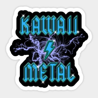 Kawaii Metal Sticker